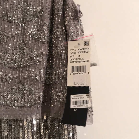 Silver Sequin Dress - Picture 2 of 4